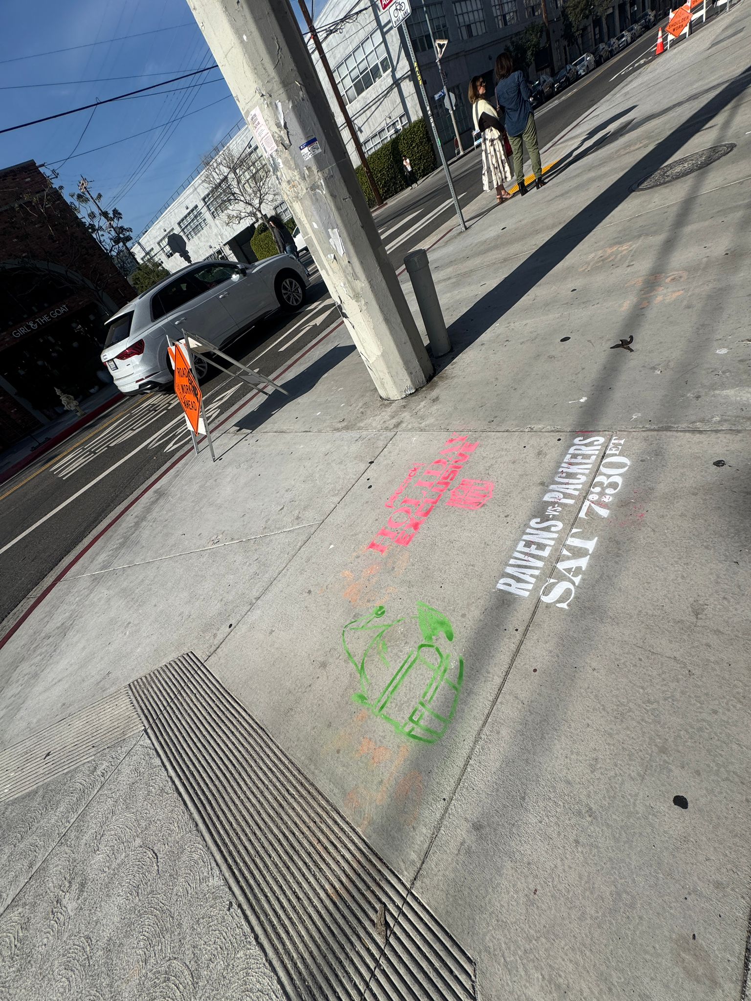 Stencil 7.8 Arts District Girl & The Goat